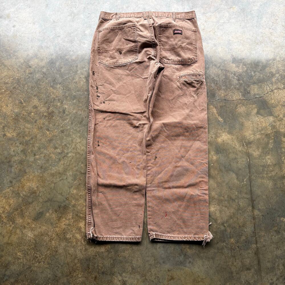 Vintage Y2k Essential Dickies Brown Work‎ pants